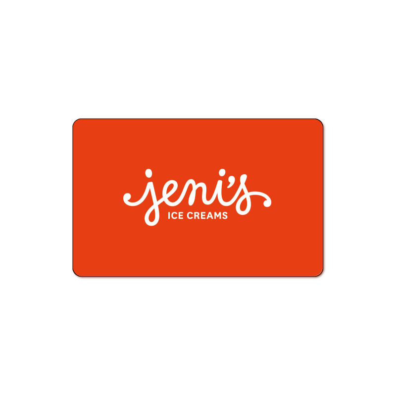 Digital Gift Card Digital Gift Card Jeni's Splendid Ice Creams $25